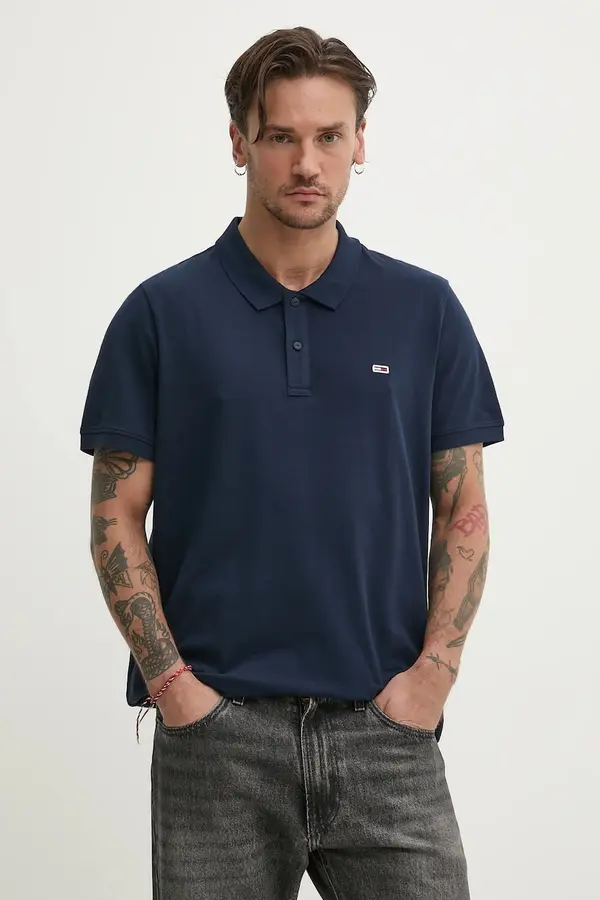 Tommy Jeans Tommy Jeans polo za muškarce od pamuka