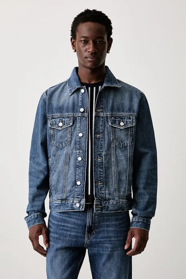 Tommy Jeans Tommy Jeans prijelazna jakna muška traper