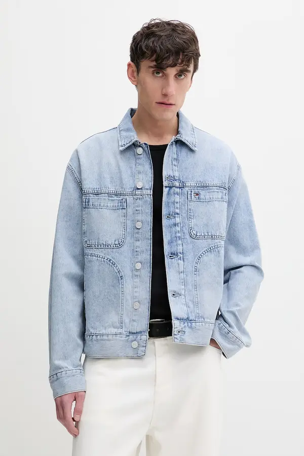 Tommy Jeans Tommy Jeans prijelazna jakna muška traper