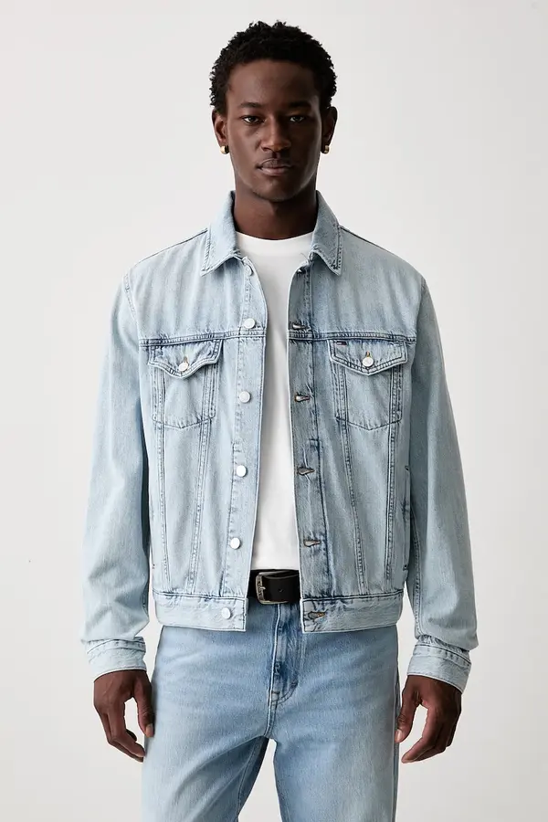 Tommy Jeans Tommy Jeans prijelazna jakna muška traper