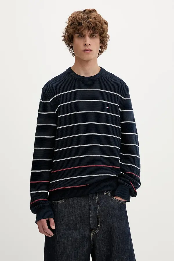 Tommy Jeans Tommy Jeans pulover za muškarce od pamuka