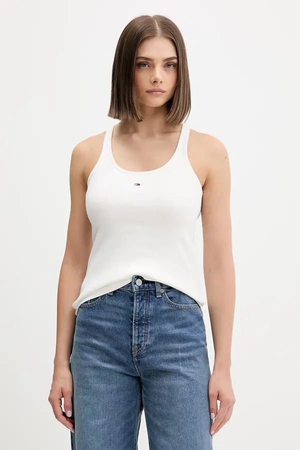 Tommy Jeans Tommy Jeans recerback ženska od pamuka s elastanom