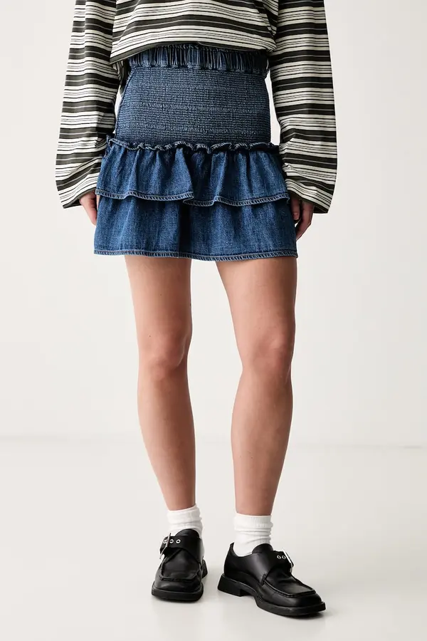 Tommy Jeans Tommy Jeans suknja A-kroja traper