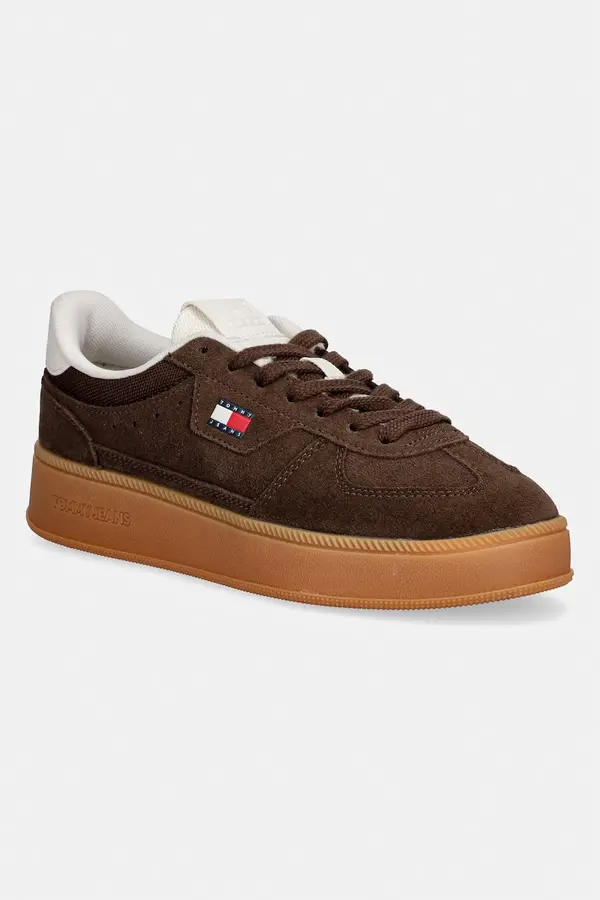 Tommy Jeans Tommy Jeans THE GREENWICH EDGE MAX SUEDE tenisice za žene od brušene kože