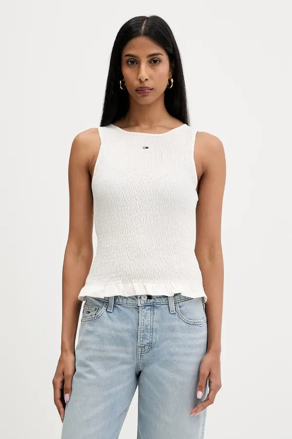 Tommy Jeans Tommy Jeans top za žene s pamukom