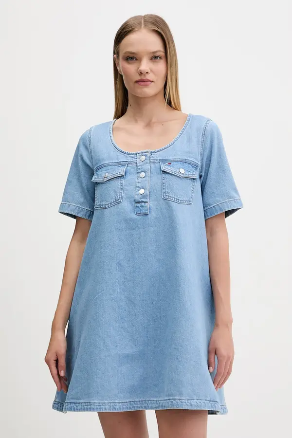 Tommy Jeans Tommy Jeans traper haljina A-kroja