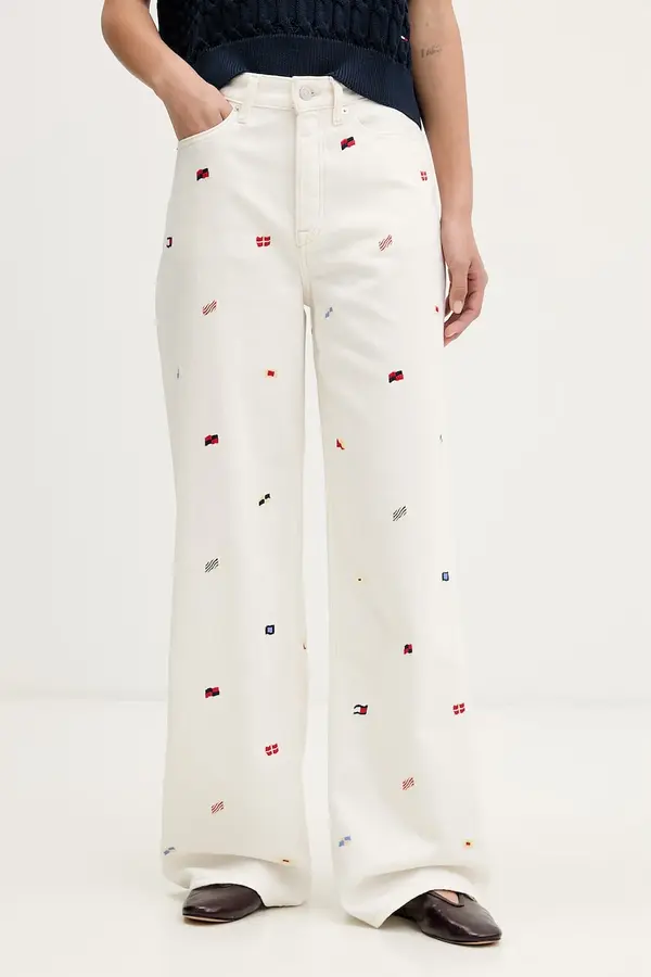Tommy Jeans Tommy Jeans wide leg traperice ženske