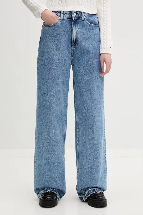 Tommy Jeans Tommy Jeans wide leg traperice ženske