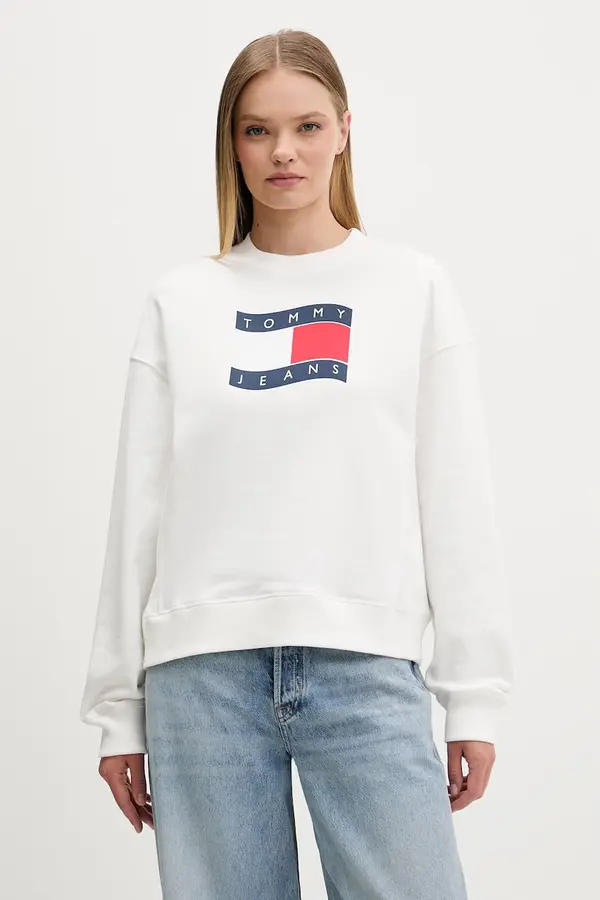 Tommy Jeans Tommy Jeans ženska dukserica od pamuka