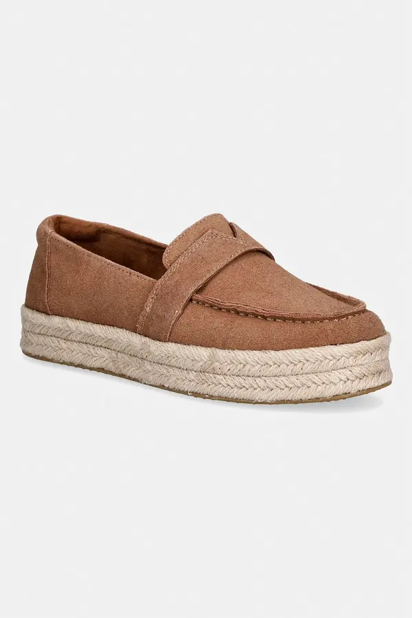 Toms Toms espadrile za žene od brušene kože BLAKELY