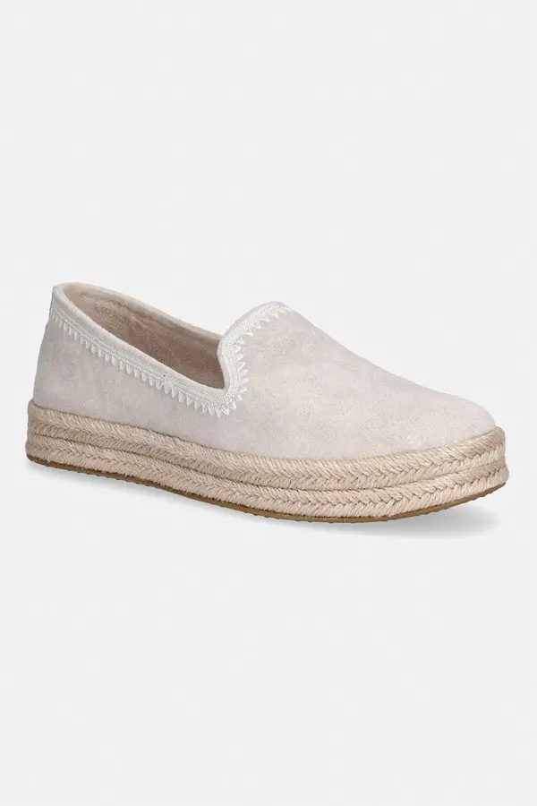 Toms Toms espadrile za žene od brušene kože CAROLINA