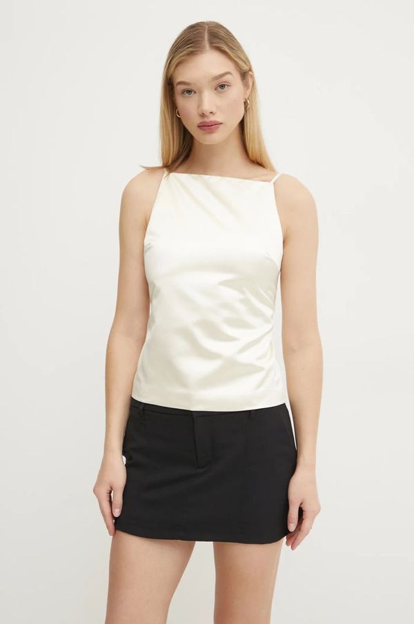 Abercrombie & Fitch Top Abercrombie & Fitch boja: bež, bez uzorka, KI140-4528