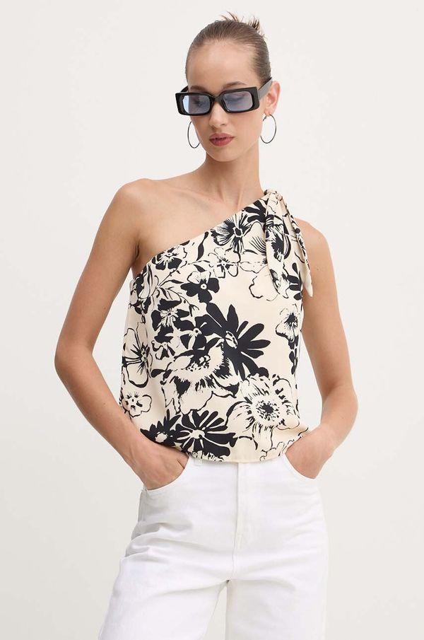 Abercrombie & Fitch Top Abercrombie & Fitch boja: bež, s uzorkom, KI140-4326