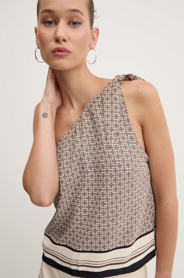 Abercrombie & Fitch Top Abercrombie & Fitch boja: smeđa, s uzorkom, KI140-4326