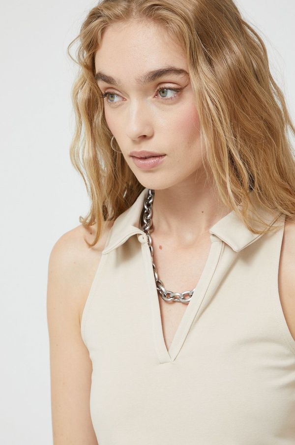 Abercrombie & Fitch Top Abercrombie & Fitch za žene, boja: bež