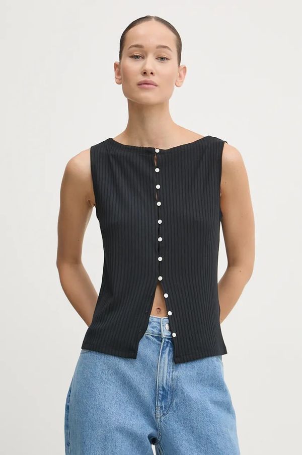 Abercrombie & Fitch Top Abercrombie & Fitch za žene, boja: crna, KI139-4574