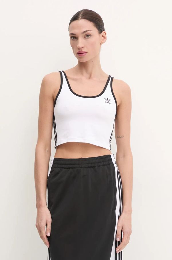 adidas Originals Top adidas Originals 3S BRA TOP za žene, boja: bijela, JD4613