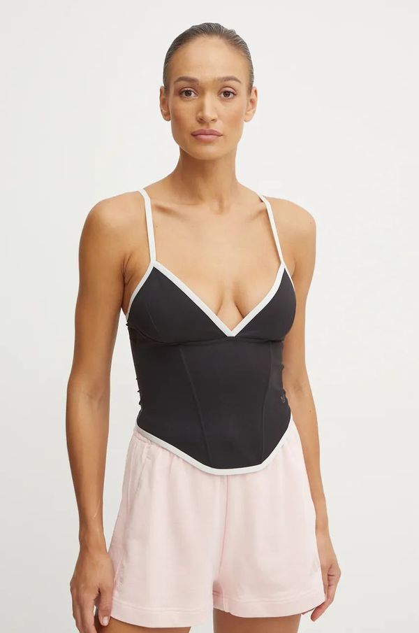 adidas Originals Top adidas Originals Atlanta Corset boja: crna, bez uzorka, IW5675
