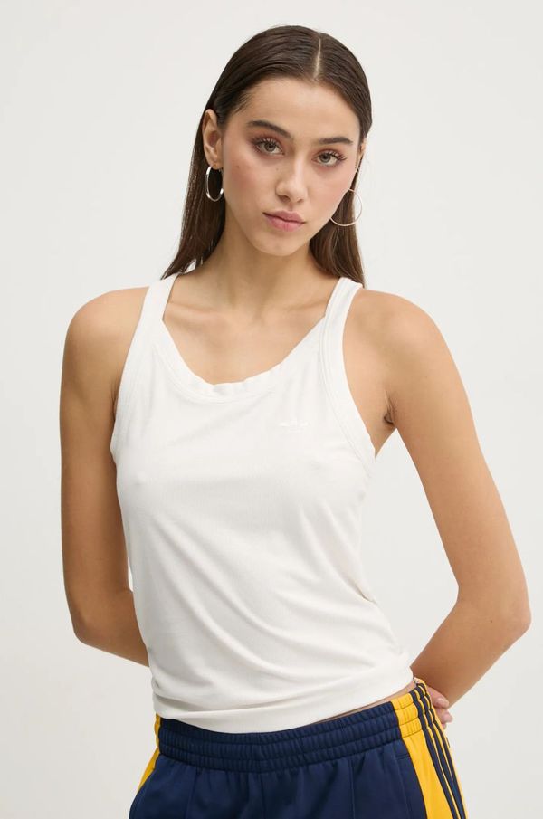 adidas Originals Top adidas Originals Essential za žene, boja: bež, JD4768