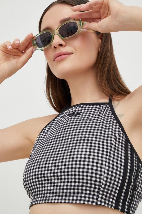 adidas Originals Top adidas Originals Trefoil Moments za žene, boja: crna