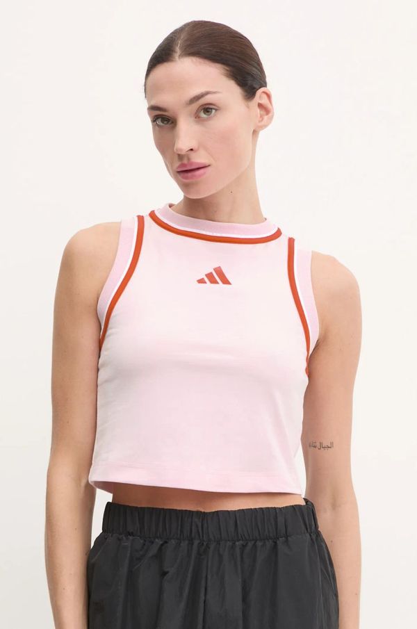 adidas Top adidas W CB Color Pop za žene, boja: ružičasta, JD5554