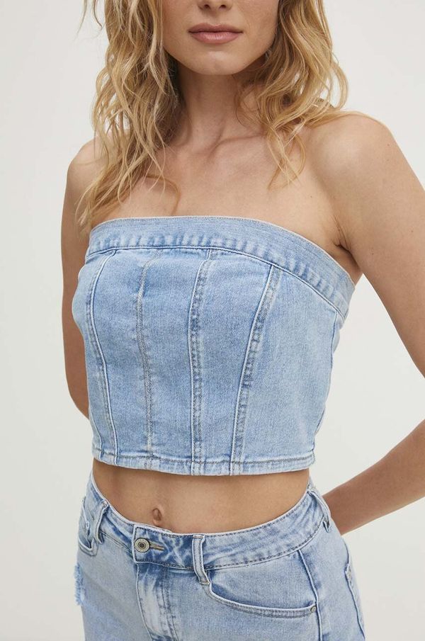 Answear Lab Top Answear Lab bez uzorka