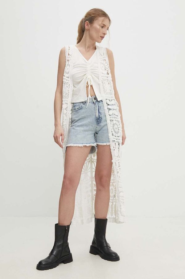 Answear Lab Top Answear Lab za žene, boja: bijela