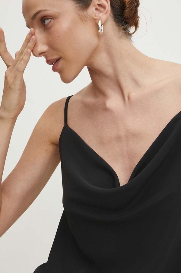 Answear Lab Top Answear Lab za žene, boja: crna, bez uzorka