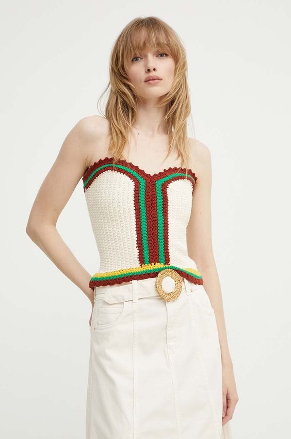 BA&SH Top BA&SH CESAR boja: bež, 1E24CESA