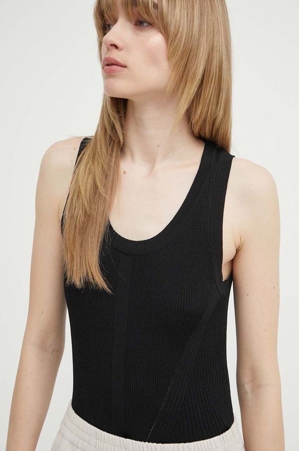 Bruuns Bazaar Top Bruuns Bazaar GallberryBBIlyana knit top za žene, boja: crna, BBW3925