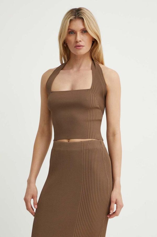 By Malene Birger Top By Malene Birger RONDA za žene, boja: smeđa, Q72264003