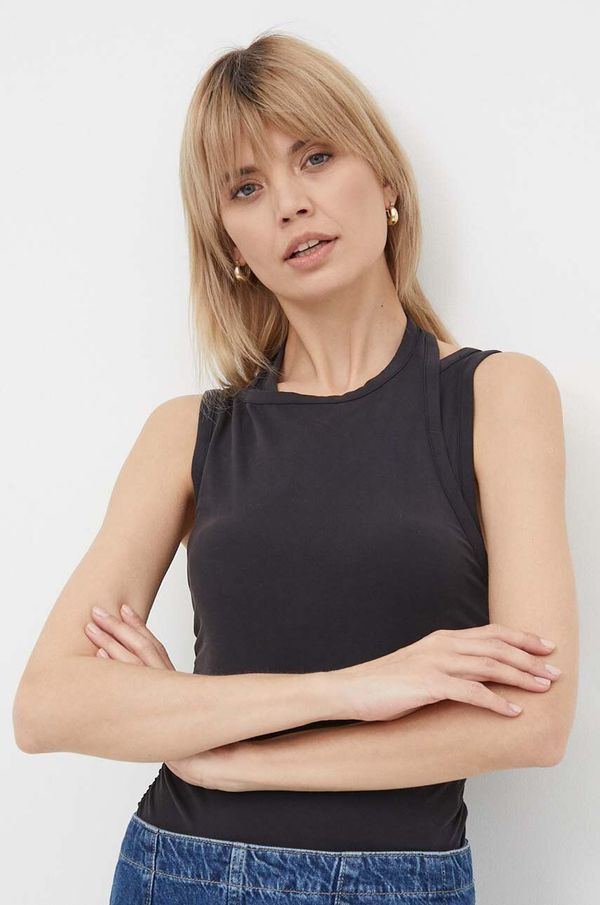 Calvin Klein Jeans Top Calvin Klein Jeans za žene, boja: crna, J20J223115