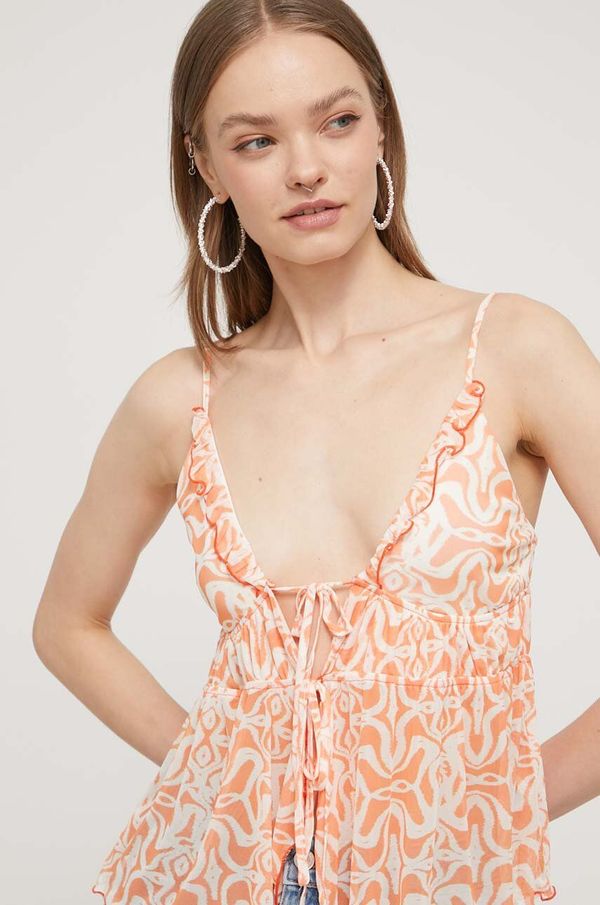 Desigual Top Desigual TOPI za žene, boja: narančasta, 24SWTKAG