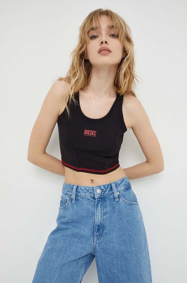 Diesel Top Diesel za žene, boja: crna