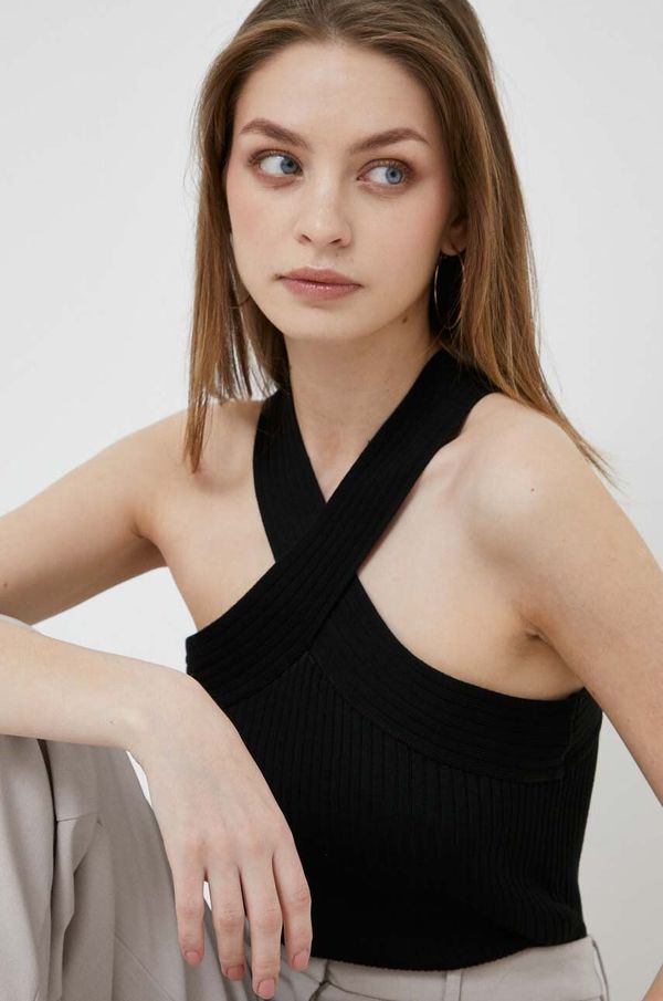 DKNY Top Dkny boja: crna