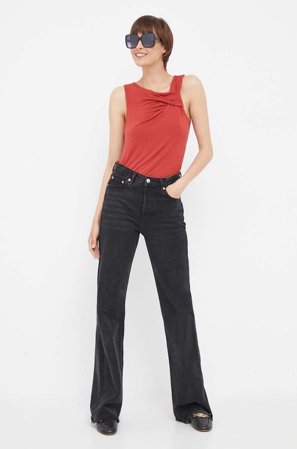 DKNY Top Dkny boja: crvena