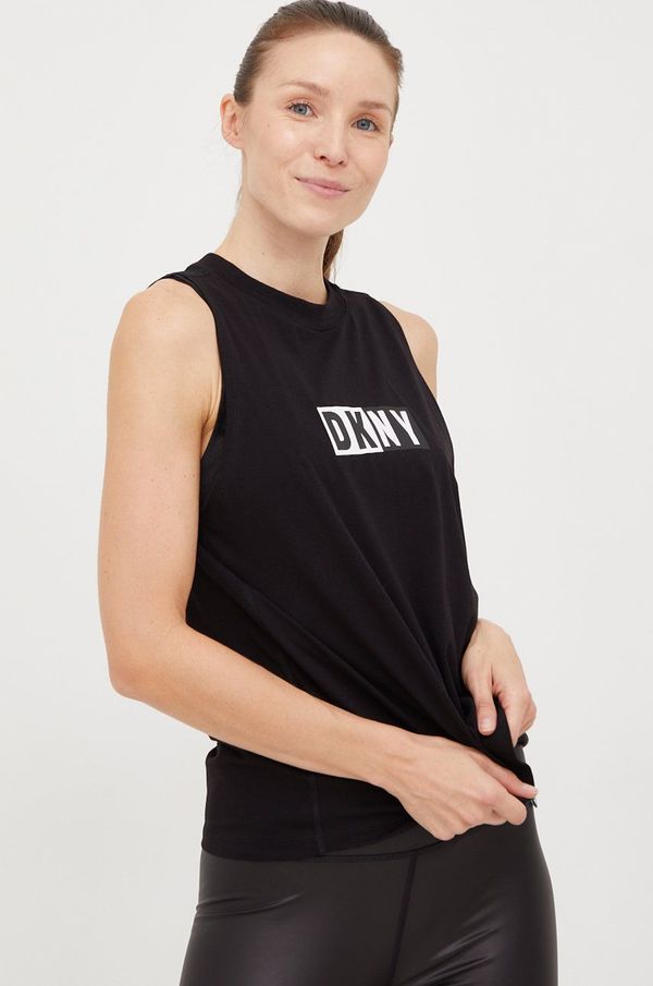 DKNY Top Dkny za žene, boja: crna