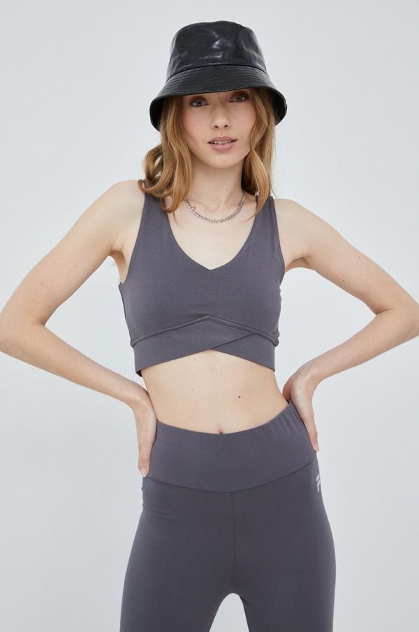 Fila Top Fila za žene, boja: siva