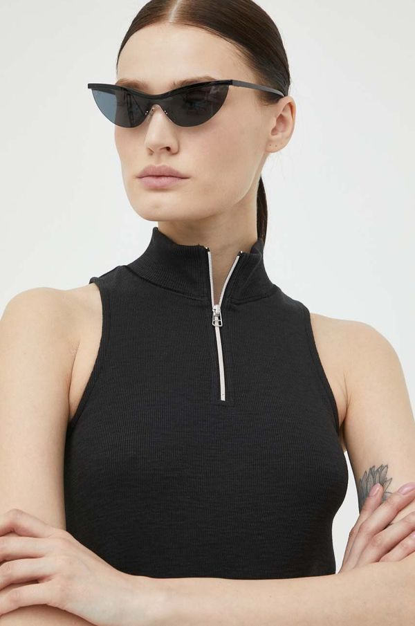 G-Star Raw Top G-Star Raw za žene, boja: crna, s poludolčevitom