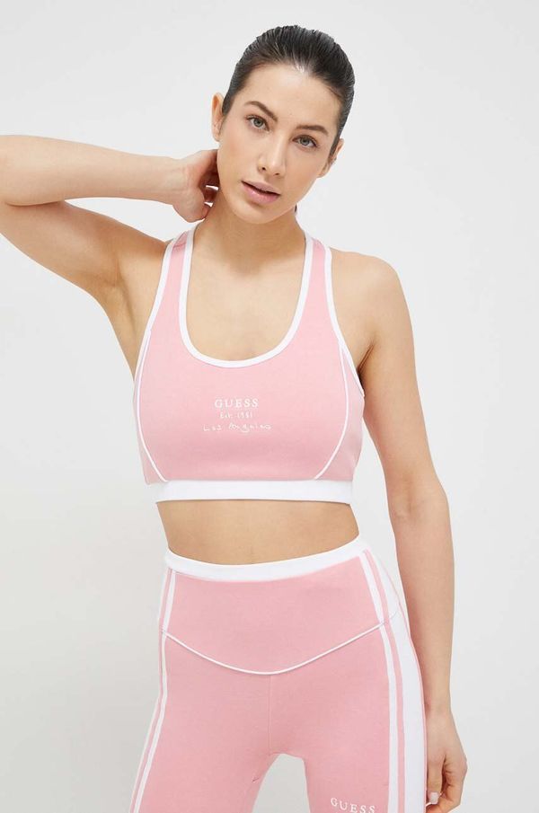 Guess Top Guess boja: ružičasta