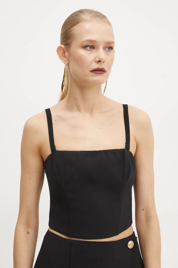 Guess Top Guess RAISSA boja: crna, s uzorkom, W5RH26 WGLO2