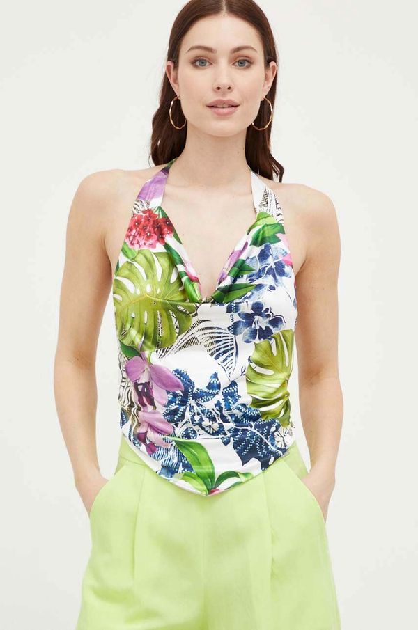 Guess Top Guess za žene, boja: zelena