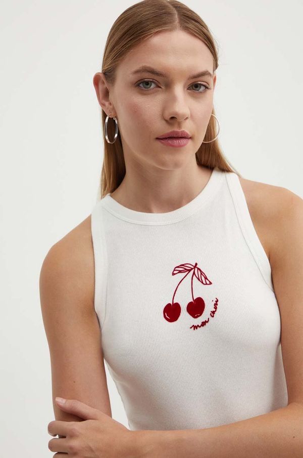 Hollister Co. Top Hollister Co. za žene, boja: bež