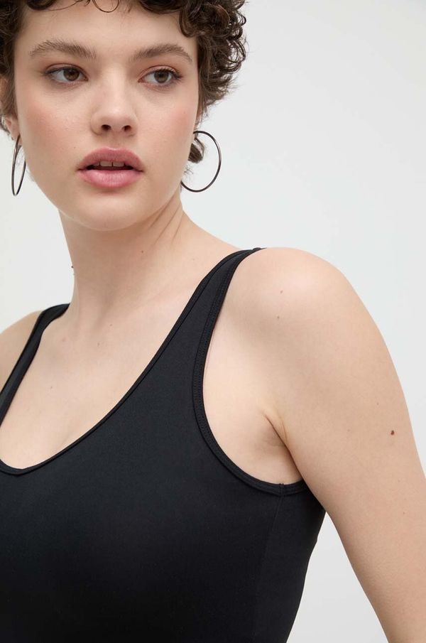 Hollister Co. Top Hollister Co. za žene, boja: crna