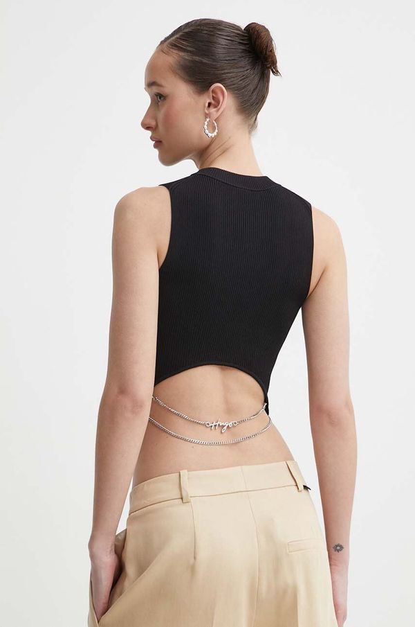 Hugo Top HUGO za žene, boja: crna, 50514314