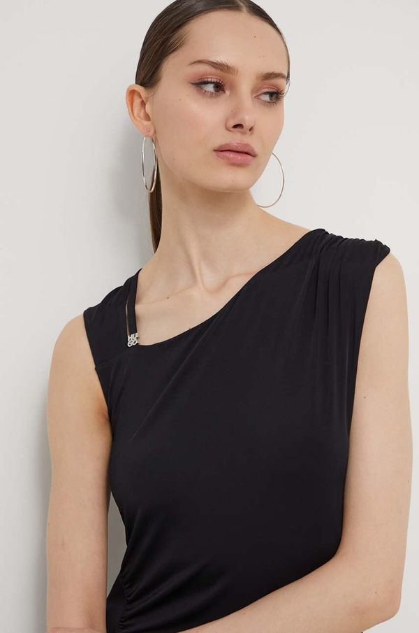 Hugo Top HUGO za žene, boja: crna