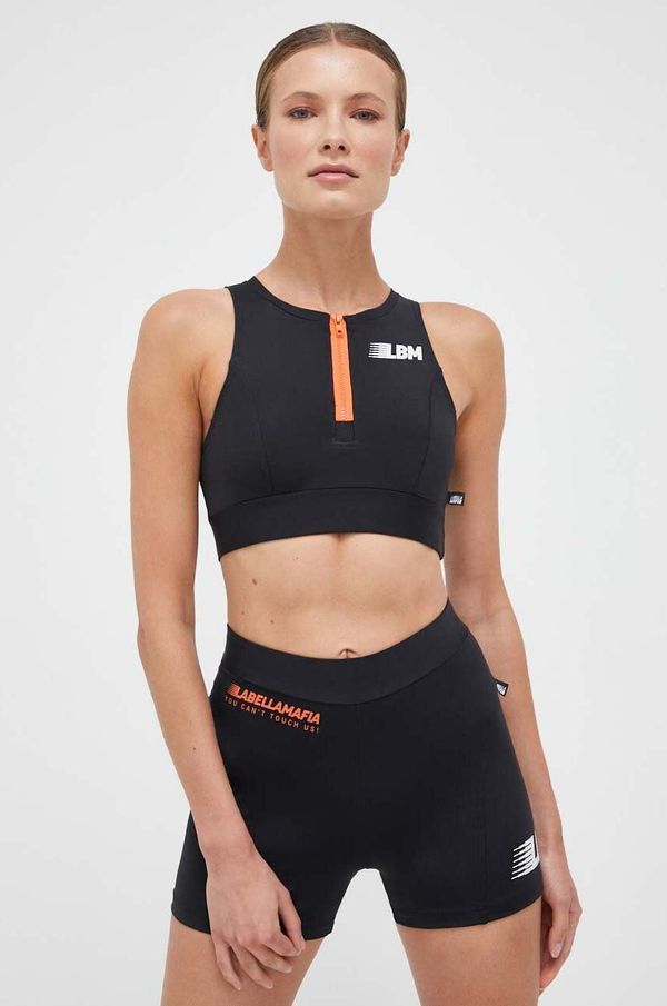 Labellamafia Top i kratke hlače za trening LaBellaMafia Dangerous boja: crna