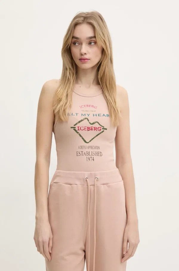 Iceberg Top Iceberg za žene, boja: bež, T111 6302