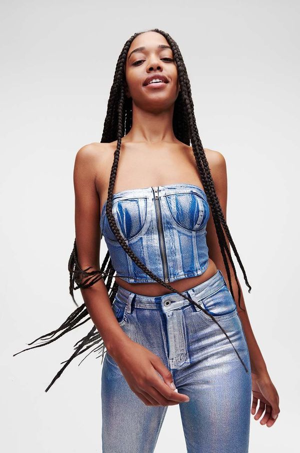 Karl Lagerfeld Jeans Top Karl Lagerfeld Jeans glatka