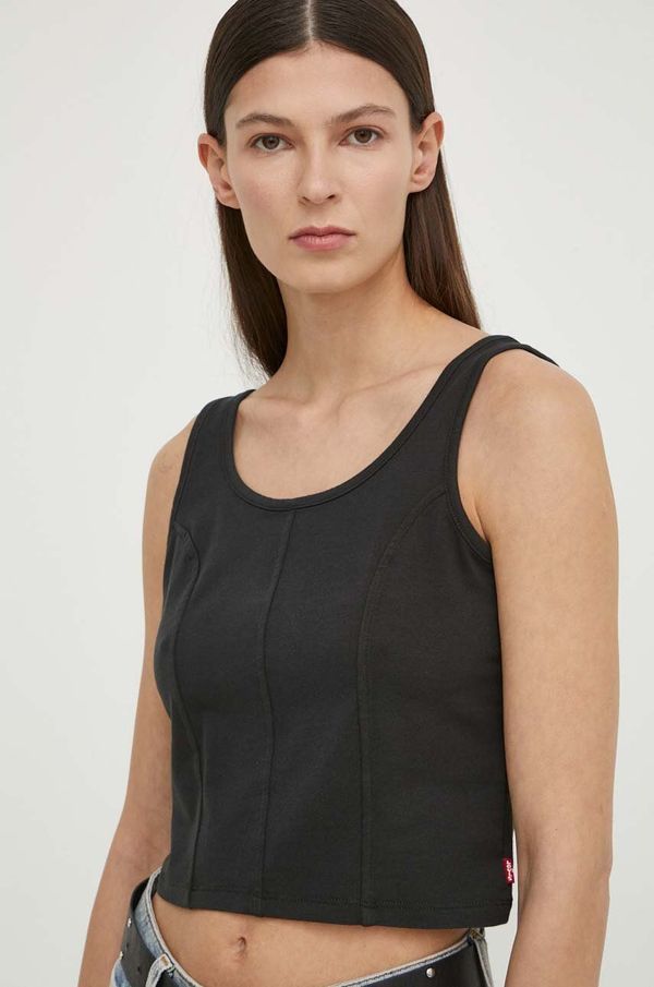 Levi's Top Levi's za žene, boja: crna
